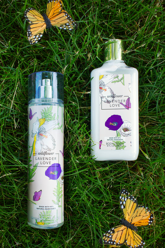 Lavender Love 2-Piece Body Mist and Body Lotion Set